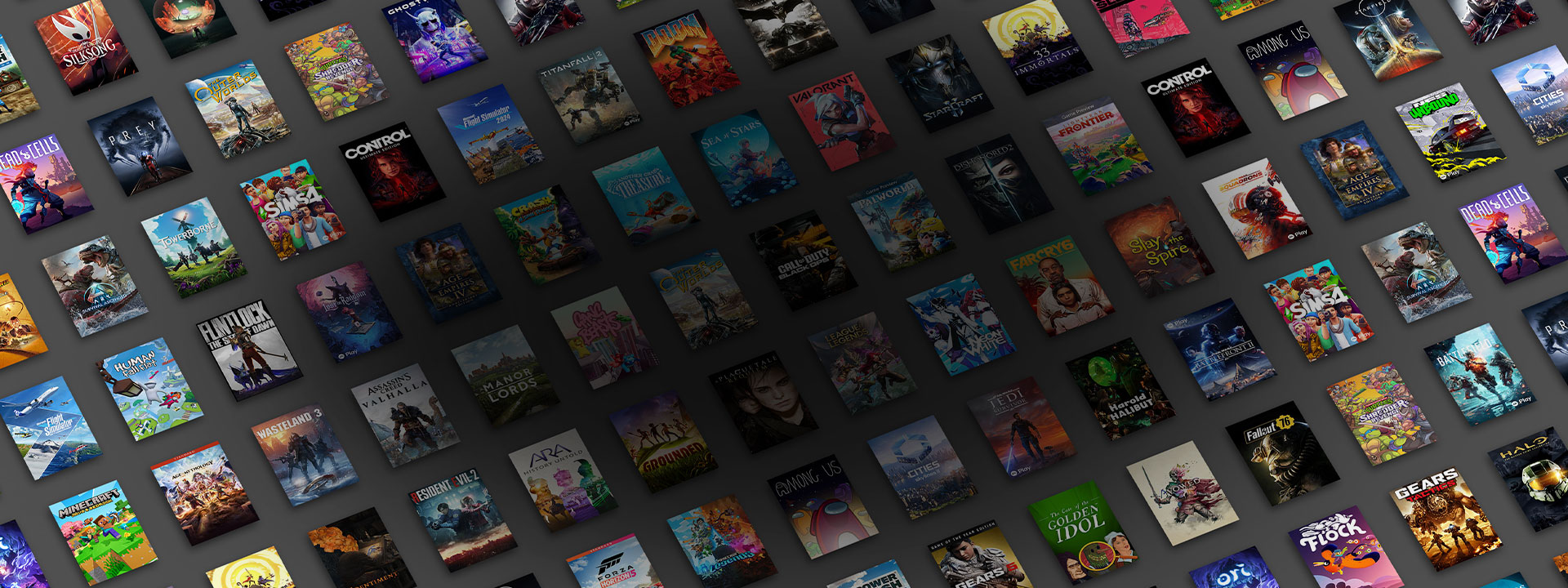 PC Game Pass 的一系列遊戲陣容