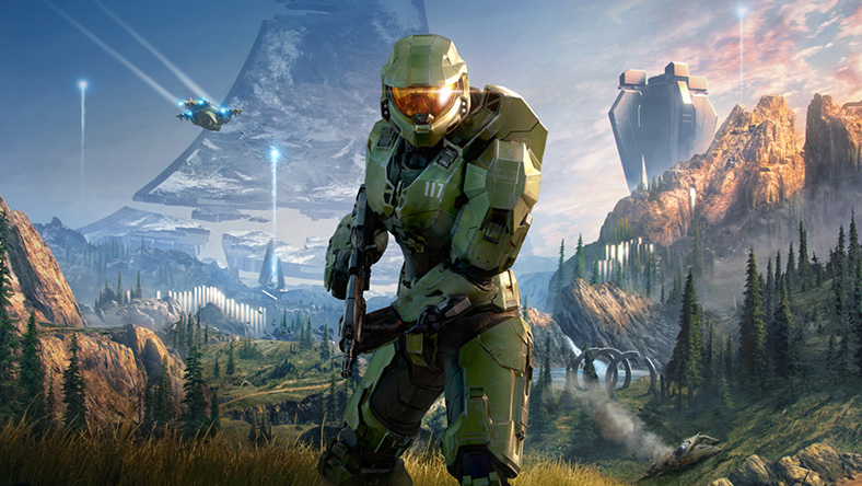 Master Chief ready to battle in Zeta Halo